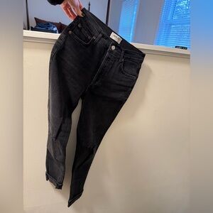 Agolde Nico Distressed Jeans